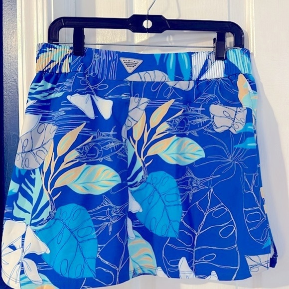 NWT Women’s Columbia Omni-Shield Floral UPF 50 Standard Tidal Skort Size Small - Picture 5 of 7